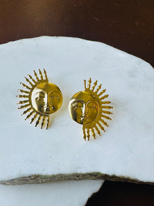 Rawan Sunburst Earrings