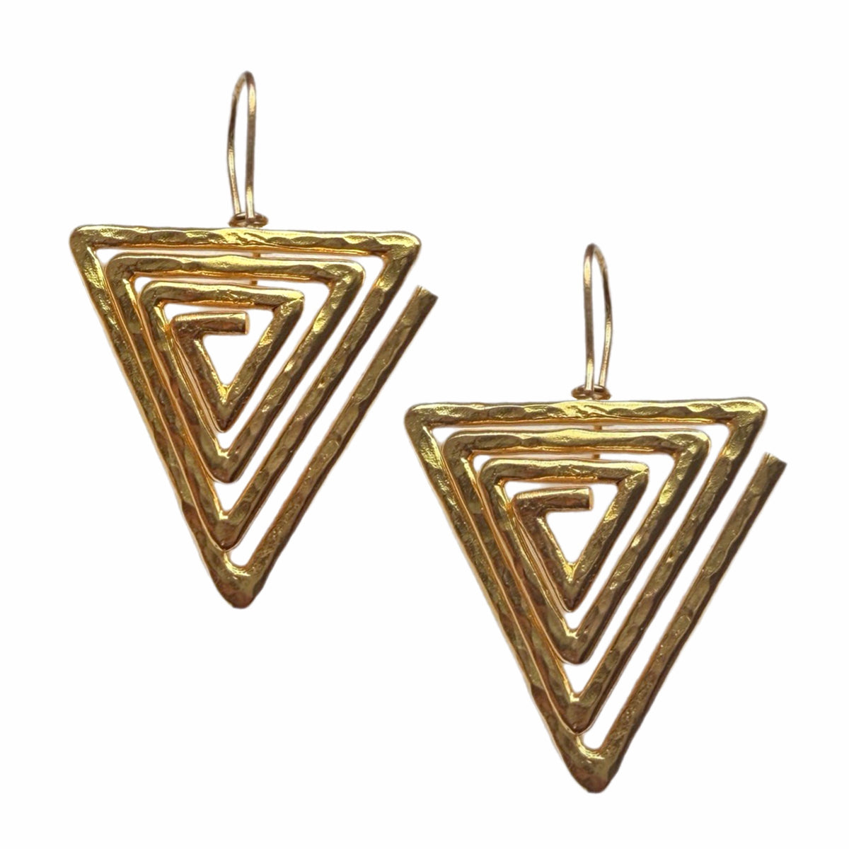 Hana Triangle Maze Earrings