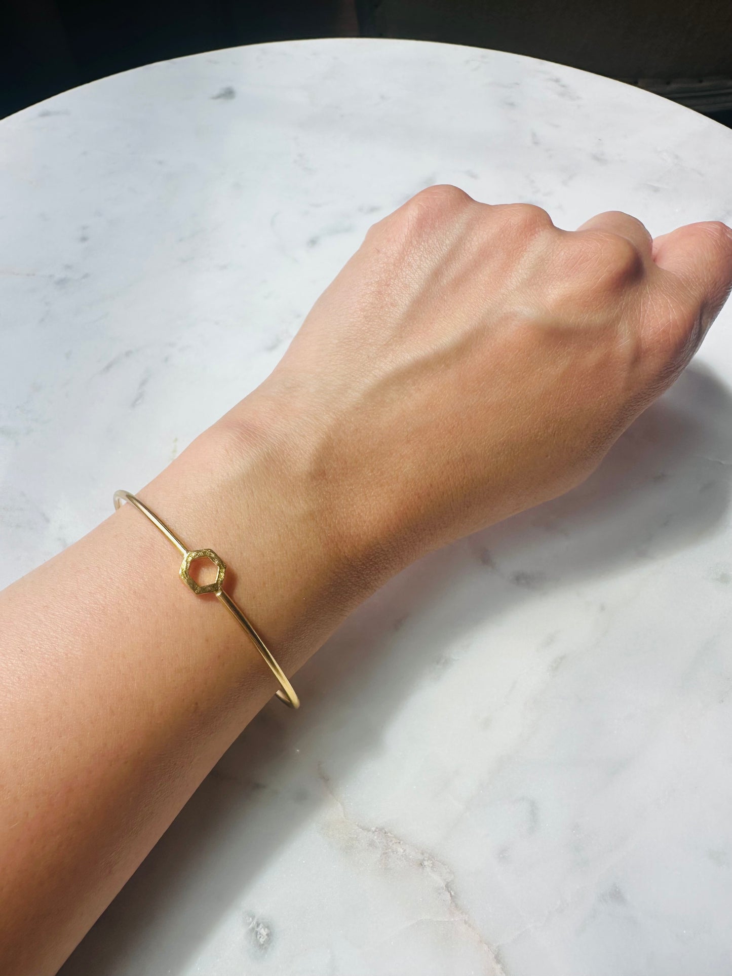 Selin Hexagon Bracelet