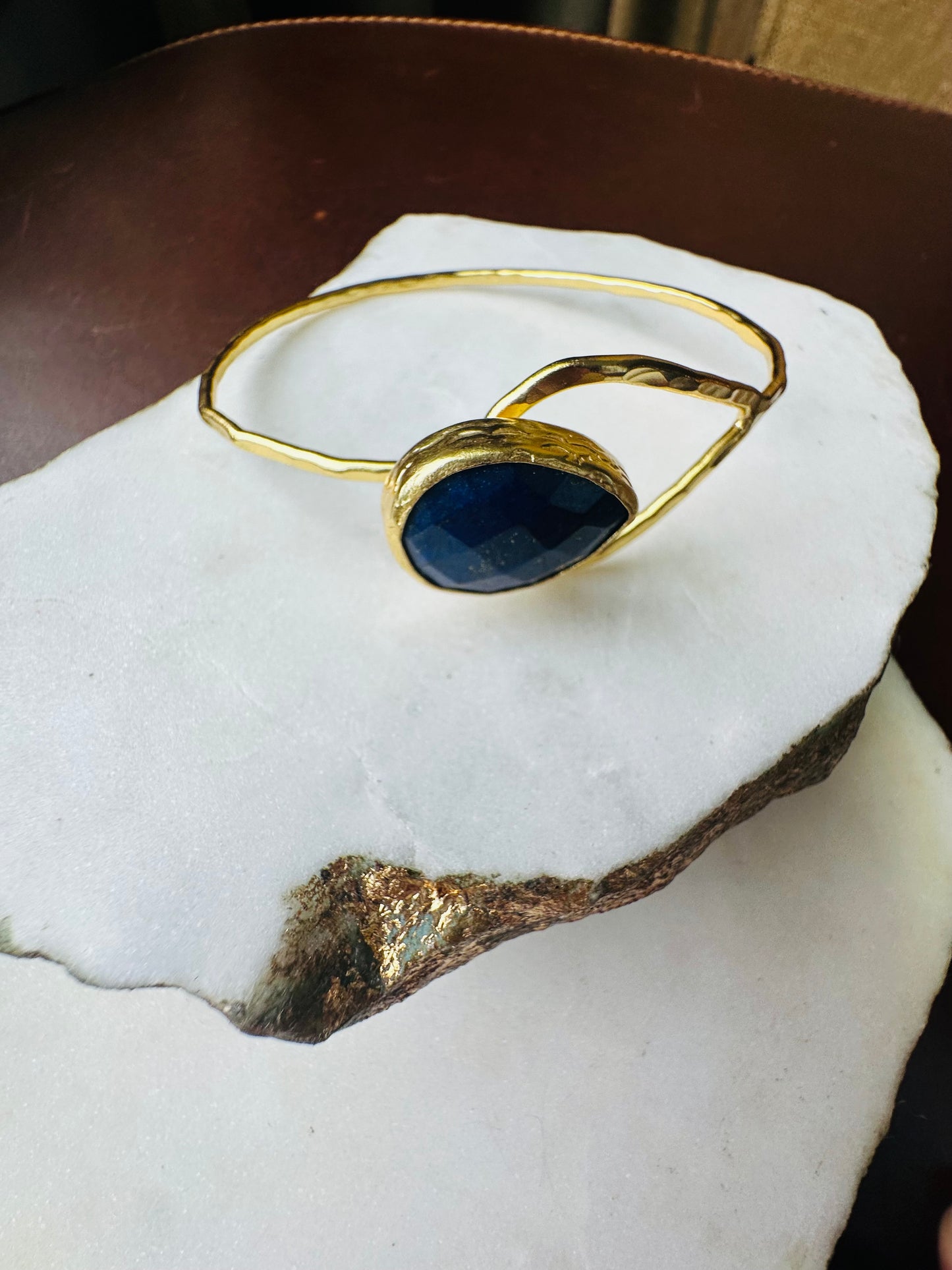 Lapis Teardrop Bracelet