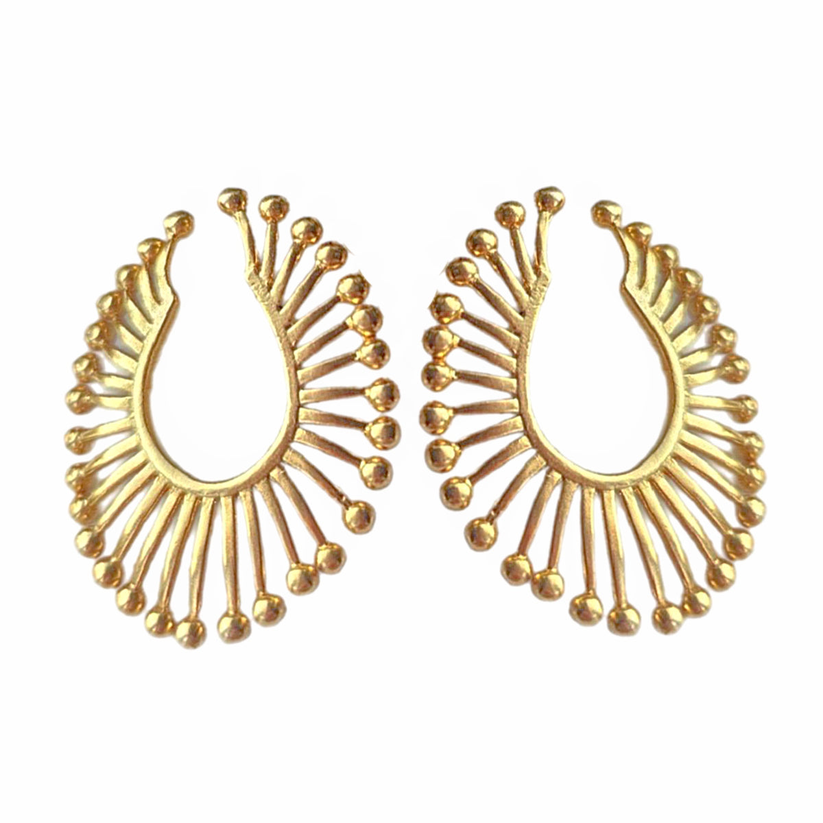 Gold Yuva Earrings