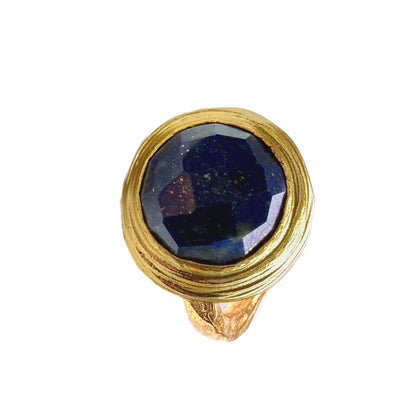 Eylul Lapis Lazuli Cocktail Ring
