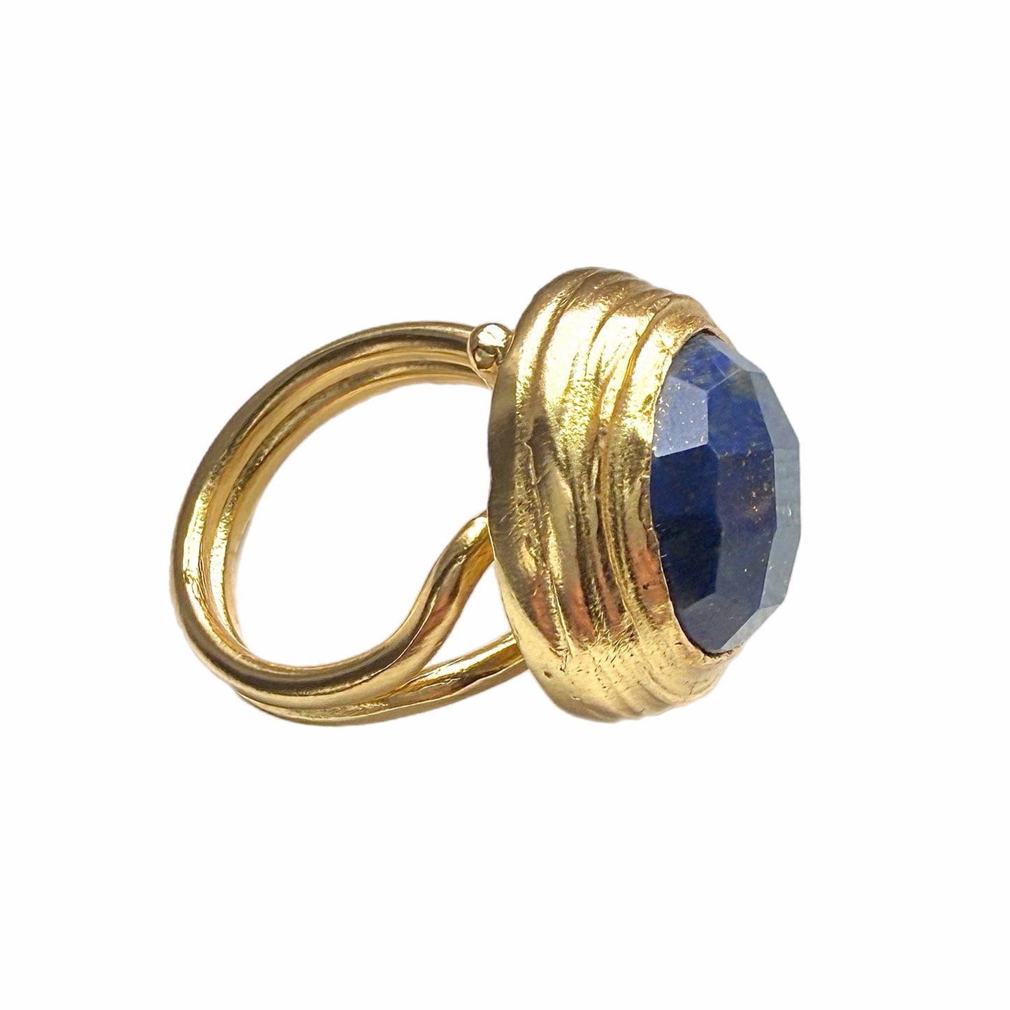 Eylul Lapis Lazuli Cocktail Ring