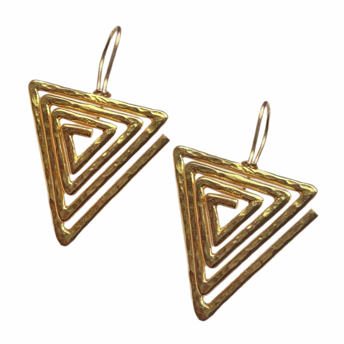 Hana Triangle Maze Earrings