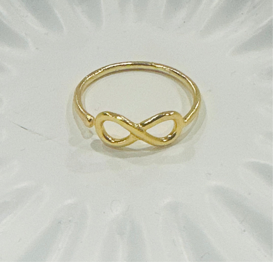 Gold Infinity Ring