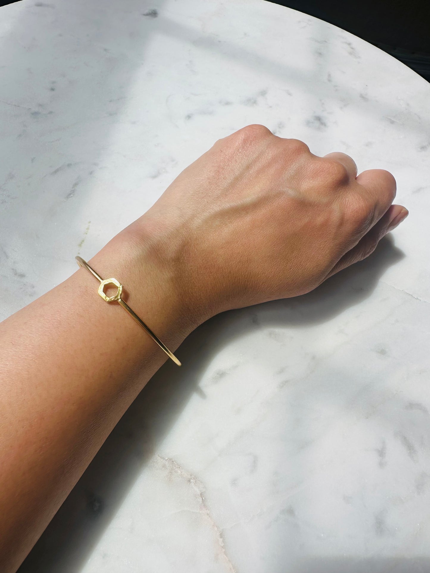 Selin Hexagon Bracelet