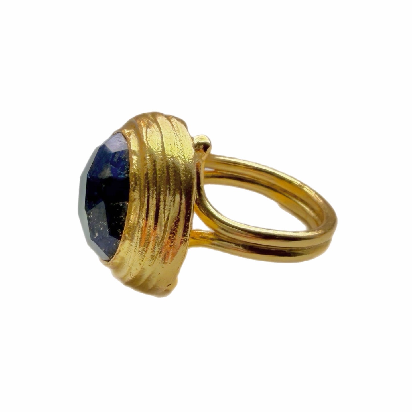 Eylul Lapis Lazuli Cocktail Ring