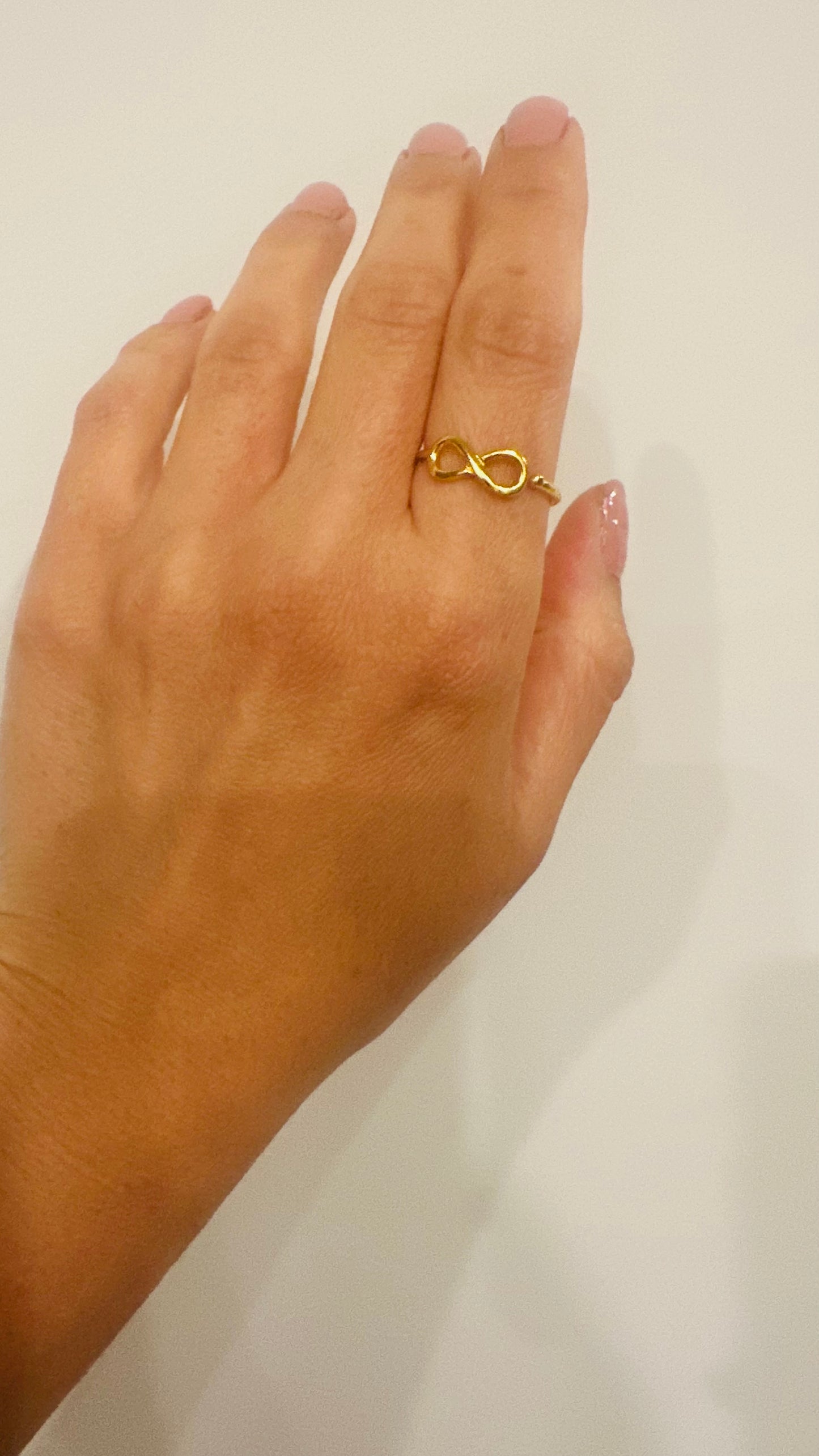 Gold Infinity Ring