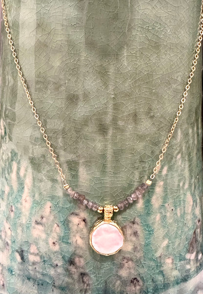 Gulizar Beaded Pendant Necklace