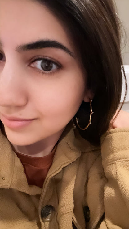 Aynur Hoop Earrings
