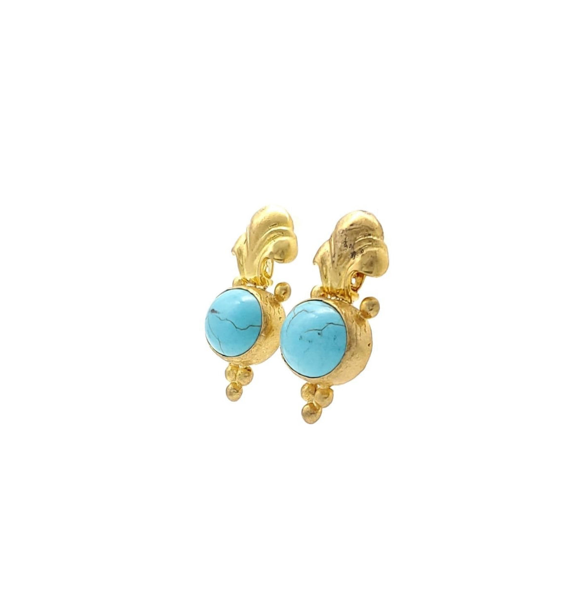 Byzantine Blues Turquoise Earrings