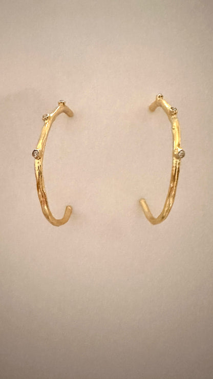 Aynur Hoop Earrings