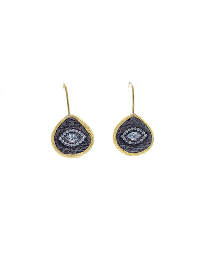 White Zircon Earrings